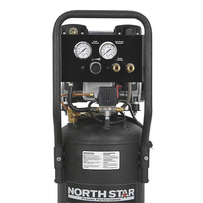 NorthStar Electric Air Compressor | 1.5 HP | 8-Gal. Vert Tank | 4 CFM @ 90 PSI