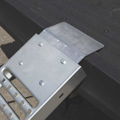Ironton Non-Folding Steel Loading Ramp Set | 1,000-Lb. Total Capacity | 6 Ft. L x 9 In. W