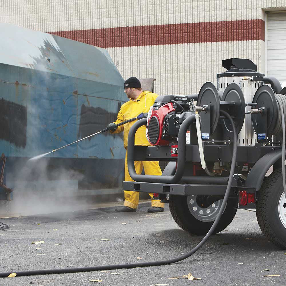 NorthStar Hot Pressure Washer | Trailer Mounted | 4,000 PSI | 4.0 GPM | Honda GX630