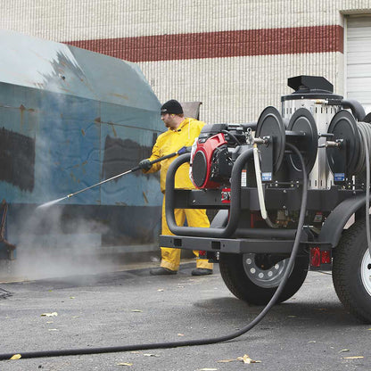 NorthStar Hot Pressure Washer | Trailer Mounted | 4,000 PSI | 4.0 GPM | Honda GX630