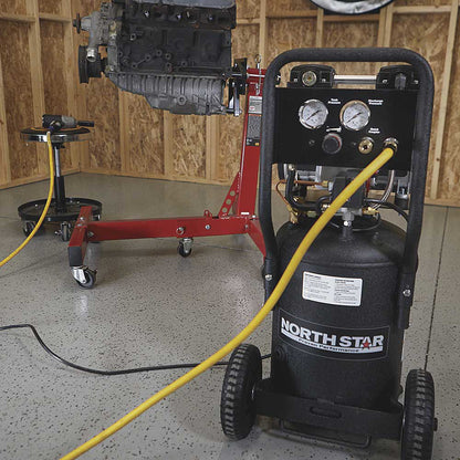 NorthStar Electric Air Compressor | 1.5 HP | 8-Gal. Vert Tank | 4 CFM @ 90 PSI