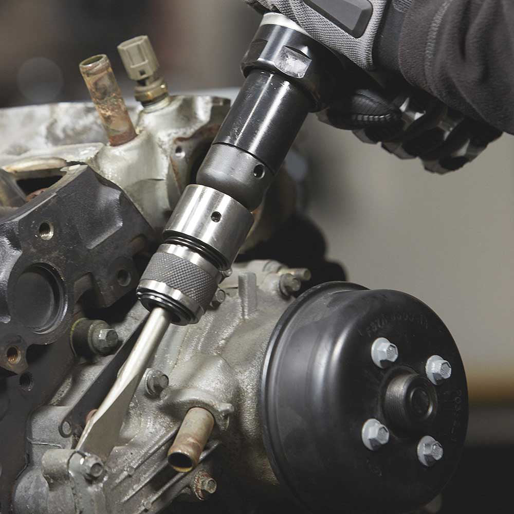 Klutch Heavy-Duty Air Hammer Kit | 2500 BPM | 3-In. Stroke | 6-Pc.
