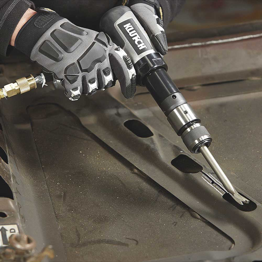 Klutch Heavy-Duty Air Hammer Kit | 2500 BPM | 3-In. Stroke | 6-Pc.