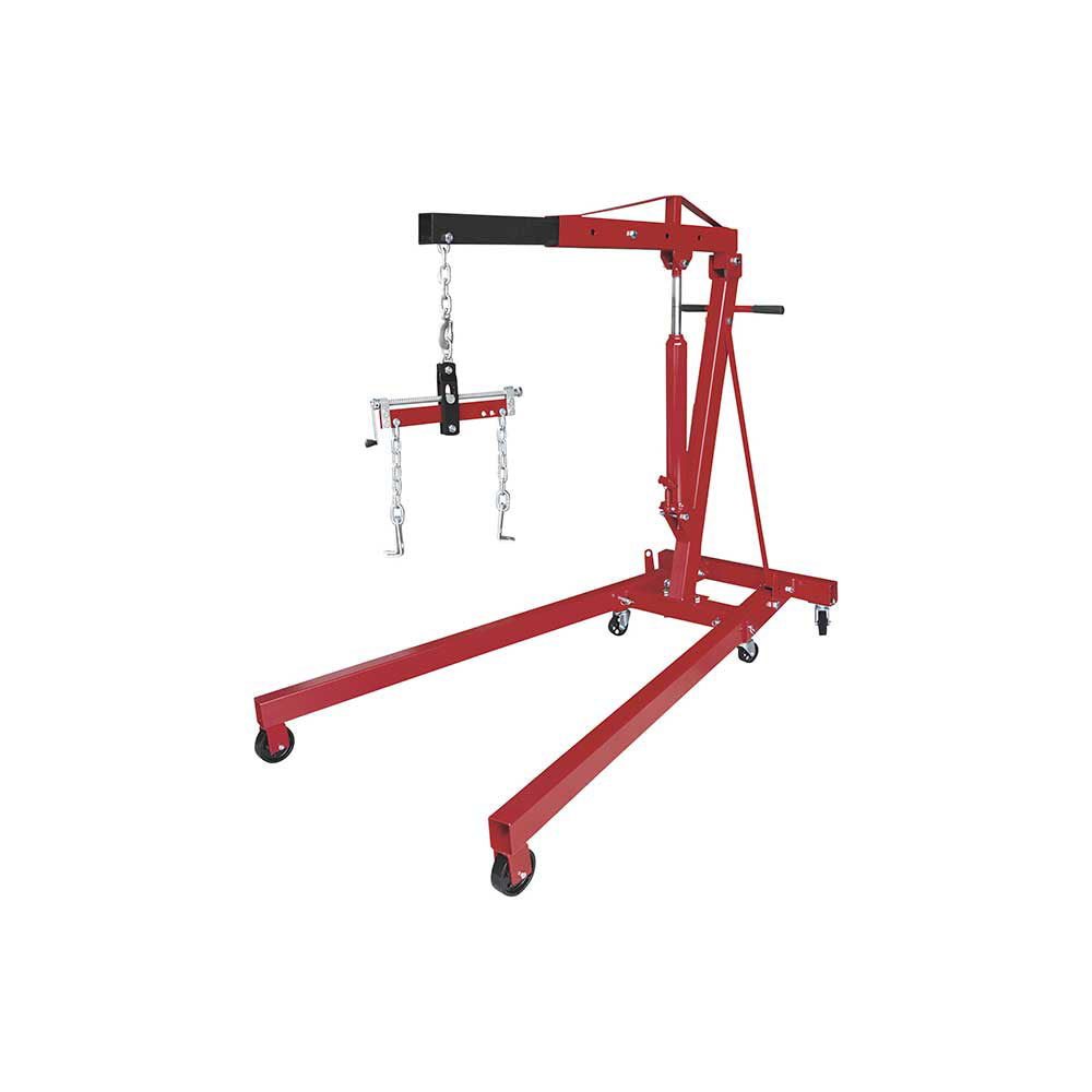 Strongway | Hydraulic Engine Hoist with Load Leveler | 2-Ton Capacity