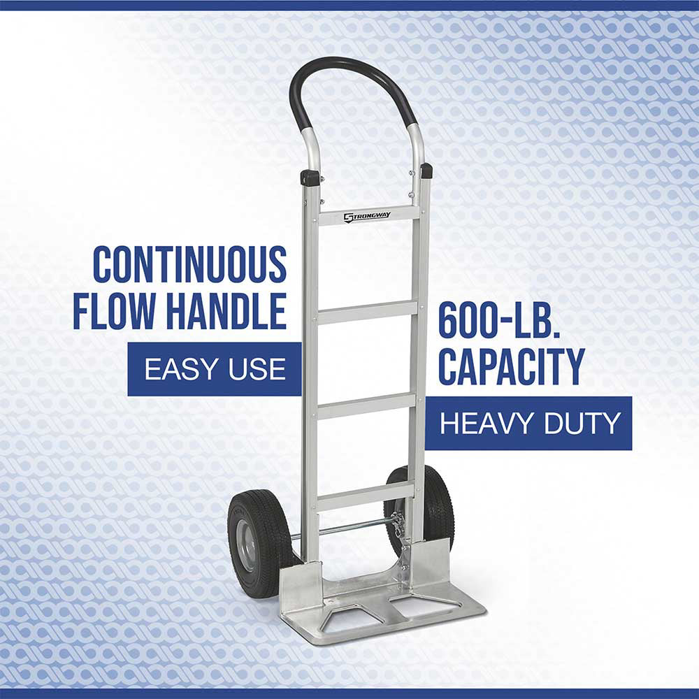 Strongway Aluminum Hand Truck | 600-Lb. Capacity