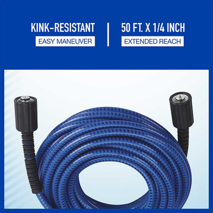 Powerhorse | Nonmarking Pressure Washer Hose 3100 PSI 50-Ft. X 1/4-In.