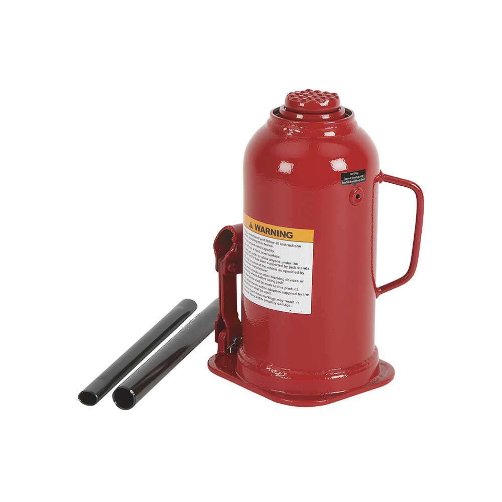 Strongway 20-Ton Hydraulic Bottle Jack with Welded Base 20-Ton Hydraulic Bottle Jack with Welded