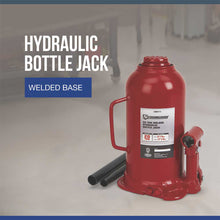 Strongway 20-Ton Hydraulic Bottle Jack with Welded Base 20-Ton Hydraulic Bottle Jack with Welded