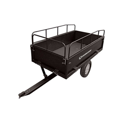 Strongway Steel ATV Trailer | 1,200-Lb. Capacity | 18 Cu. Ft.