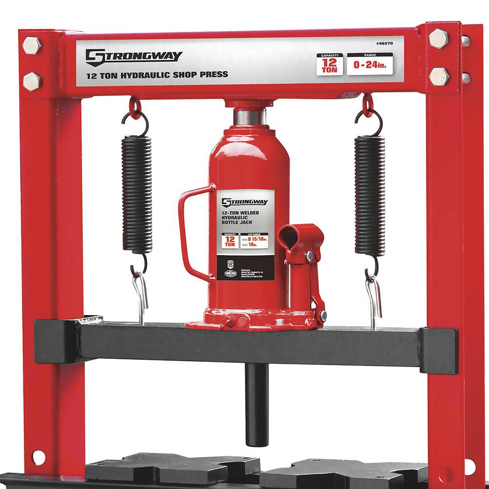 Strongway Shop Press | 12-Ton