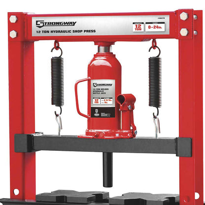 Strongway Shop Press | 12-Ton