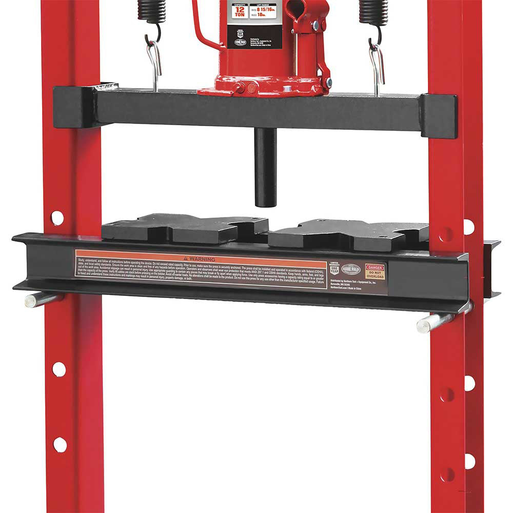 Strongway Shop Press | 12-Ton