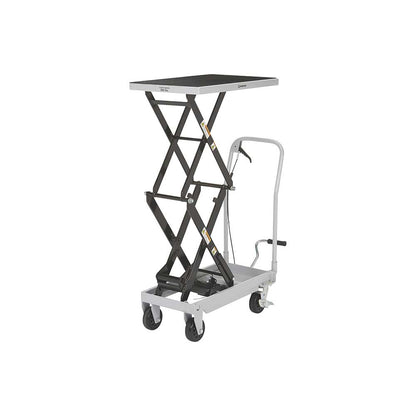 Strongway 2-Speed Hydraulic Rapid XT Lift Table Cart | 500-Lb. Capacity | 50-3/4-In. Lift Height
