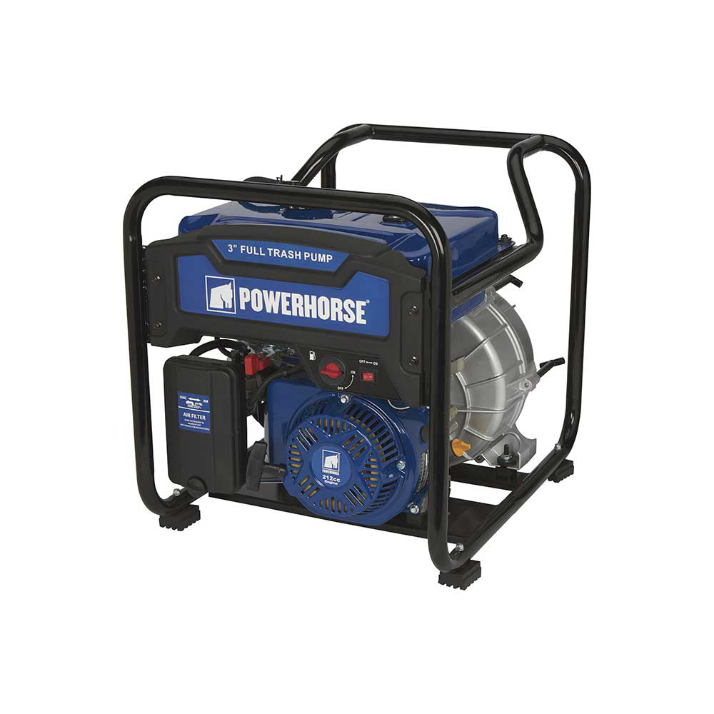 Powerhorse Trash Pump | Extended Run | 3 In. | 197 GPM
