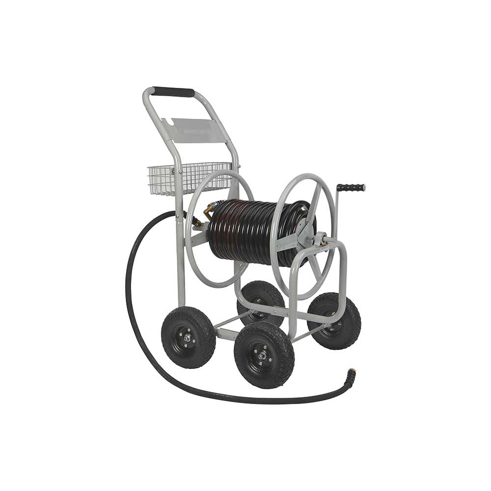 Strongway Garden Hose Reel Cart | Holds 400-Ft. of 5/8-In. Hose