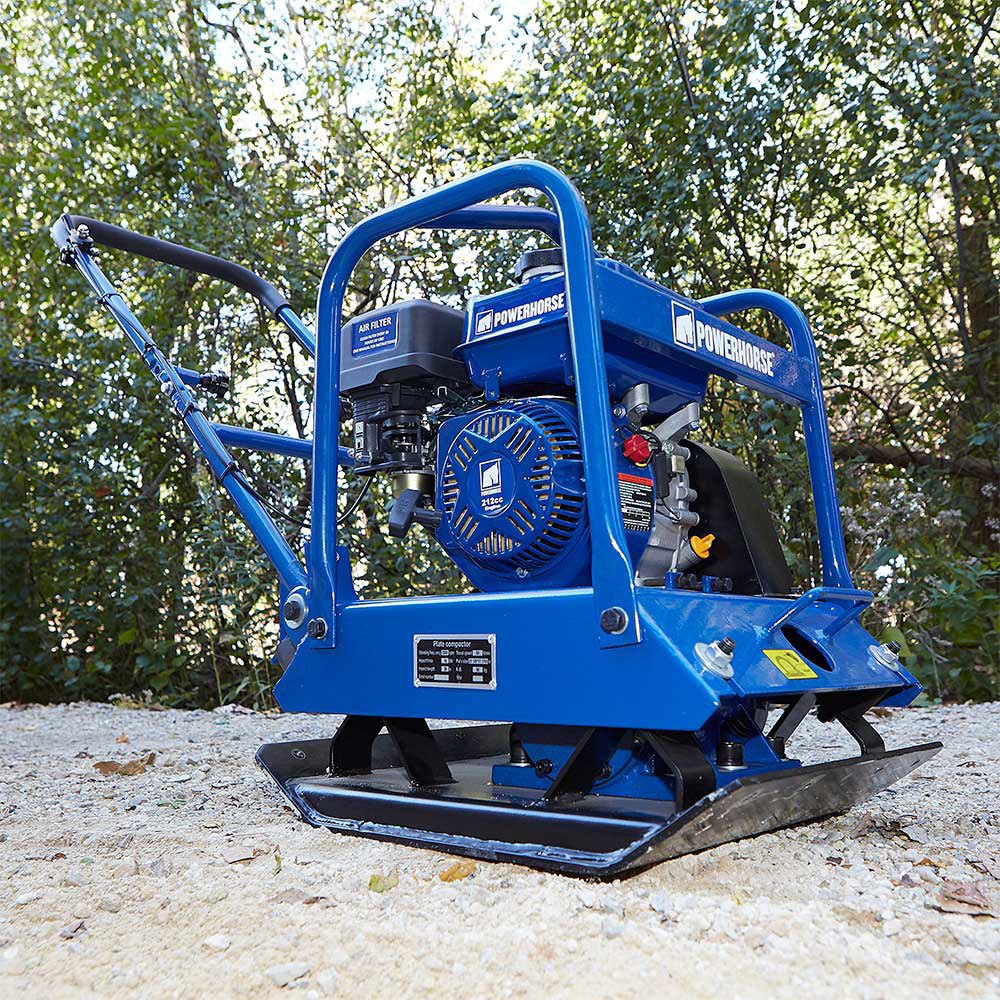 Powerhorse Plate Compactor | Single-Direction | 212cc