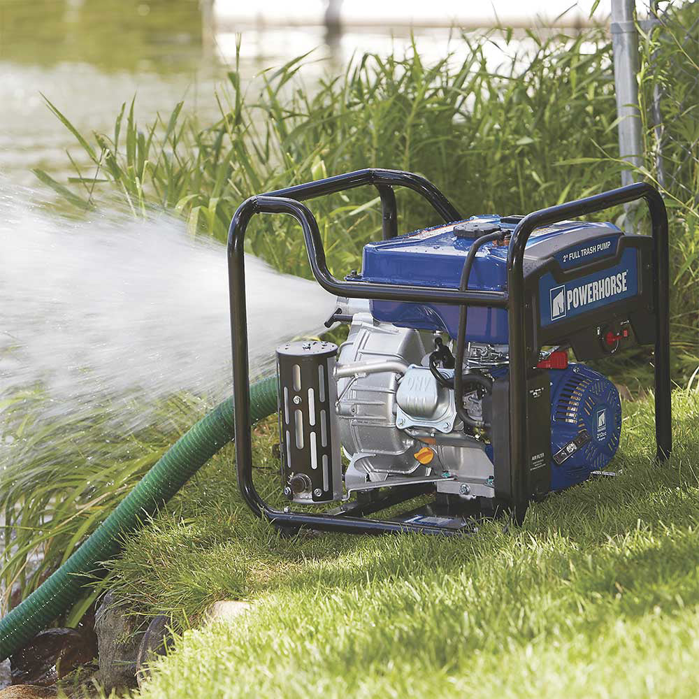 Powerhorse Trash Pump | Extended Run | 2 In. | 183 GPM