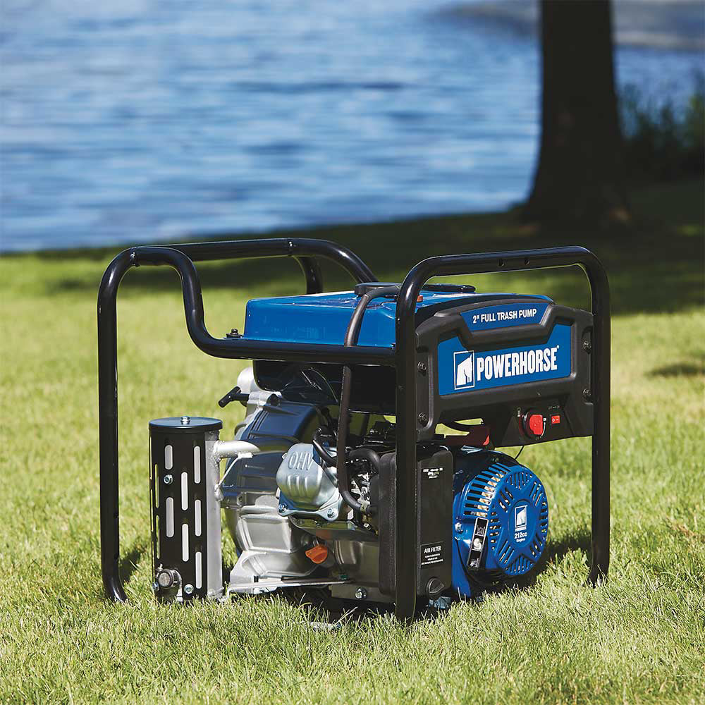Powerhorse Trash Pump | Extended Run | 2 In. | 183 GPM