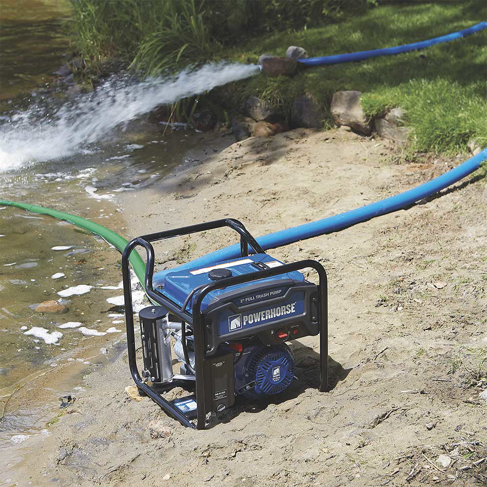 Powerhorse Trash Pump | Extended Run | 2 In. | 183 GPM