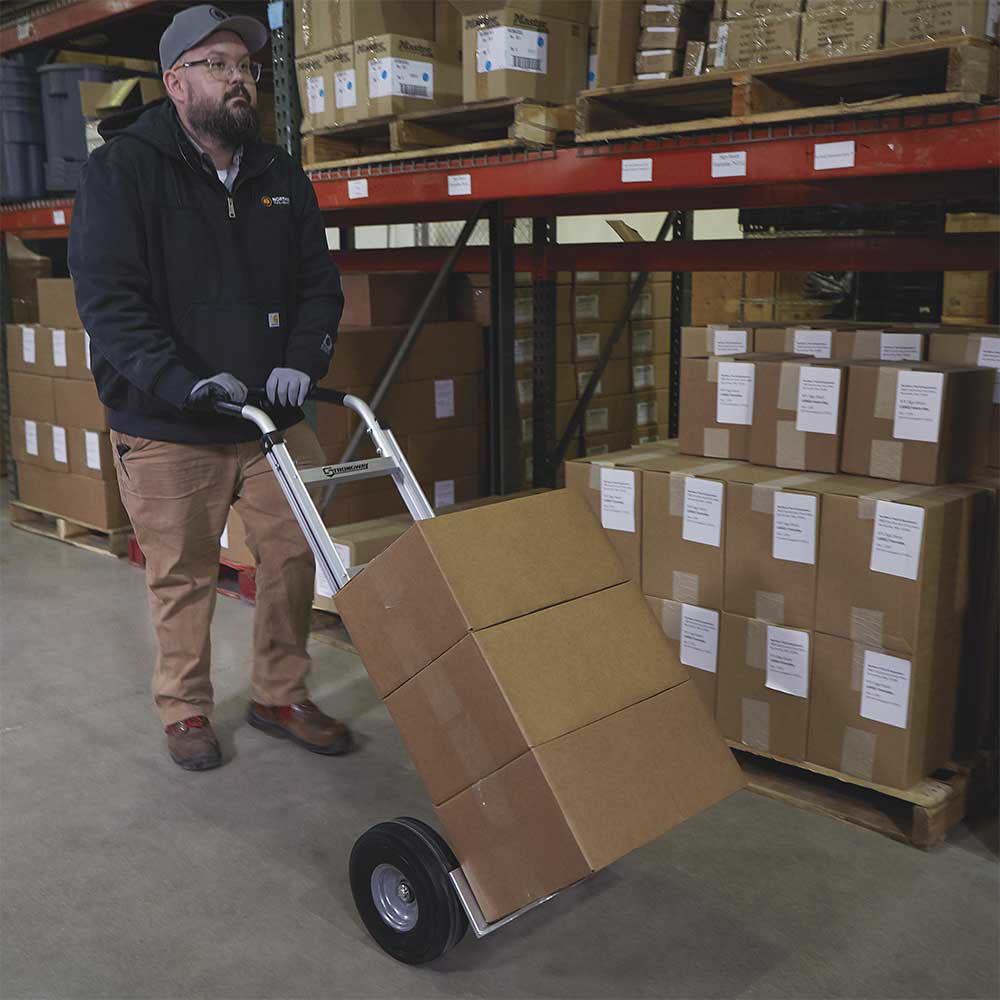 Strongway Aluminum Hand Truck | 600-Lb. Capacity