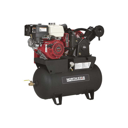 NorthStar Portable Air Compressor Horizontal | 30-Gallon | 24.4 CFM @ 90 PSI | GX390