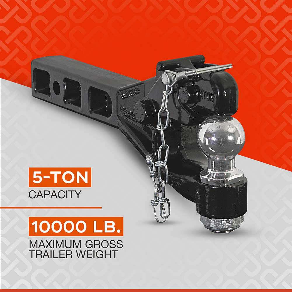 Ultra-Tow Dual-Purpose Pintle Hitch 5-Ton Cap | 2-5/16-In. Ball