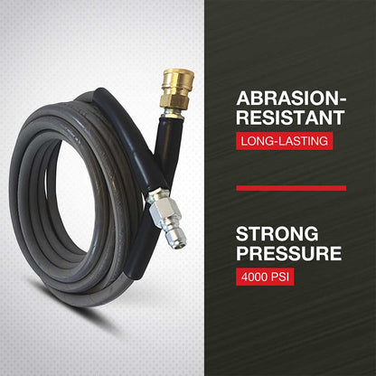 Northstar Nonmarking Pressure Washer Hose | 4000 PSI | 25-Ft.x 3/8-In.