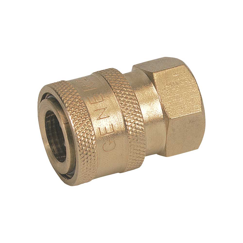 Northstar Brass Pressure Washer Quick Coupler | 5200 PSI | 6.0 GPM | 1/4-In. Npt-F