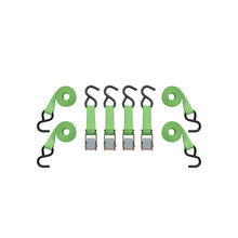 Ultra-Tow HD Ratchet Tie Down | 900-Lb. Capacity | 10-Ft. | 4-Pack | Green