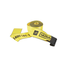 Ultra-Tow Winch Strap with Flat Hook | 5,400-Lb. Capacity | 4-In. X 30-Ft. | Yellow