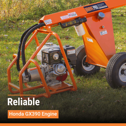 BravePro Towable Auger | Hydraulic | Honda GX390