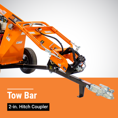 BravePro Towable Auger | Hydraulic | Honda GX390