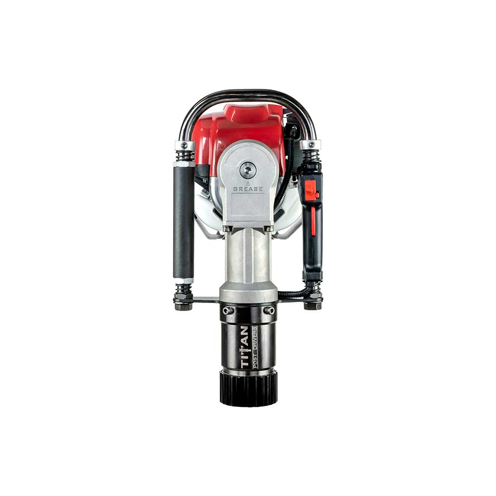 Titan Post Driver| Residential  | 2.5-In. Diameter | Gas-Powered Honda GX35