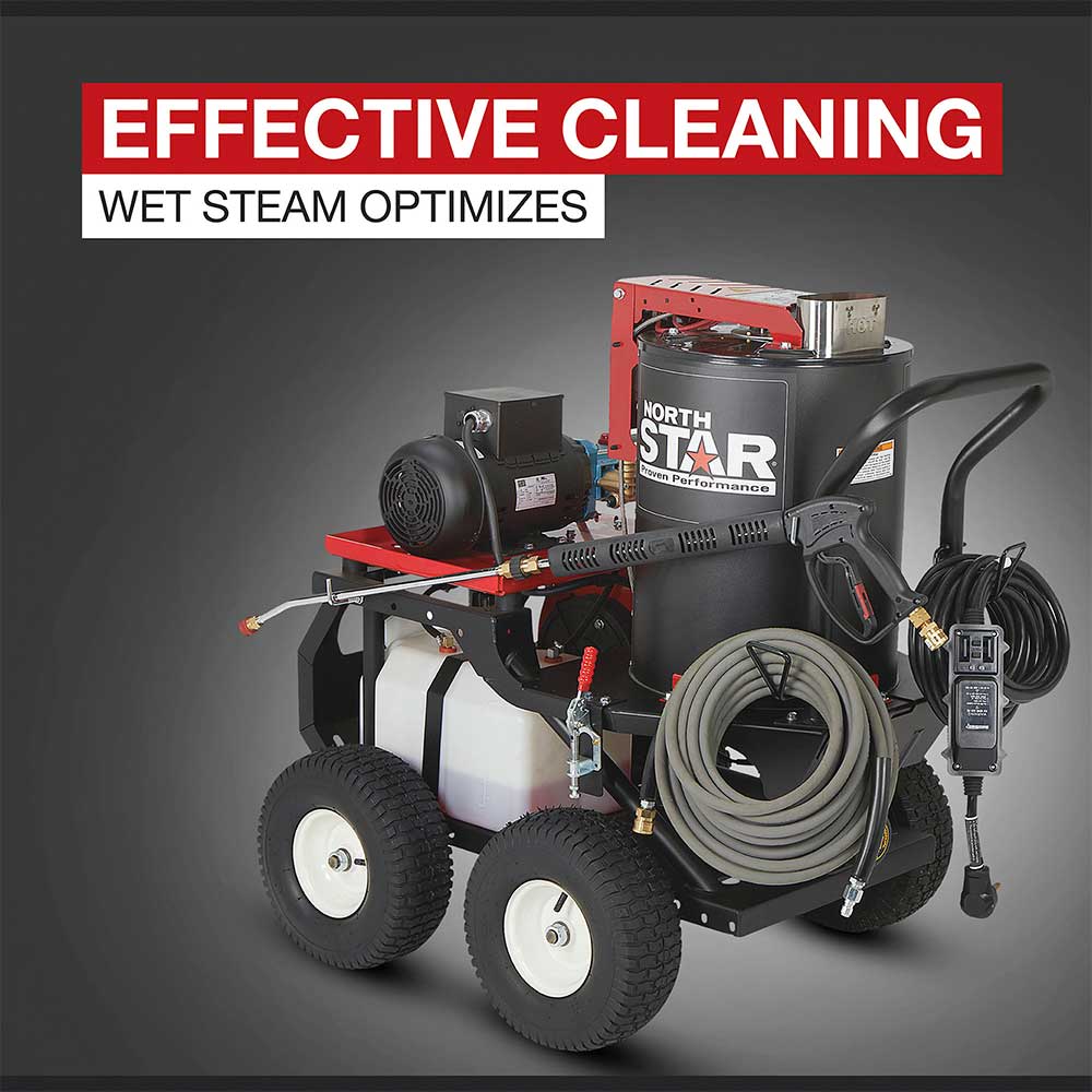 NorthStar Electric Hot Water Pressure Washer | 2,750 PSI | 2.5 GPM | 230V