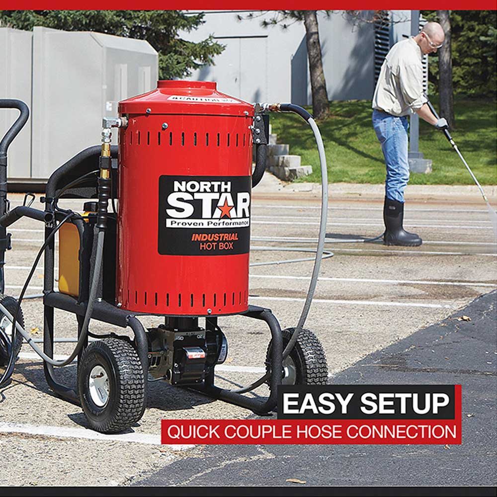 NorthStar Electric Hot Pressure Washer Add-on Unit | 4,000 PSI | 4 GPM | 115V
