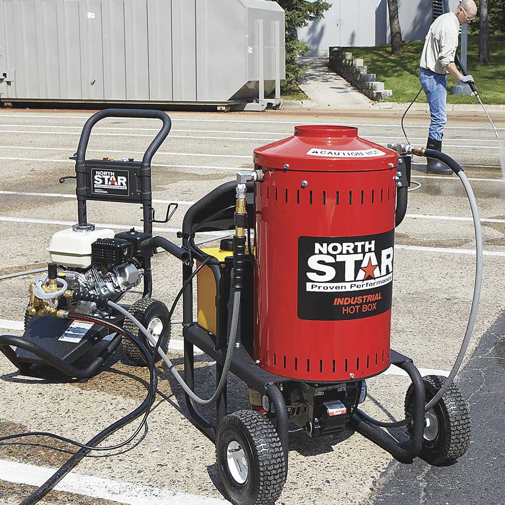 NorthStar Electric Hot Pressure Washer Add-on Unit | 4,000 PSI | 4 GPM | 115V
