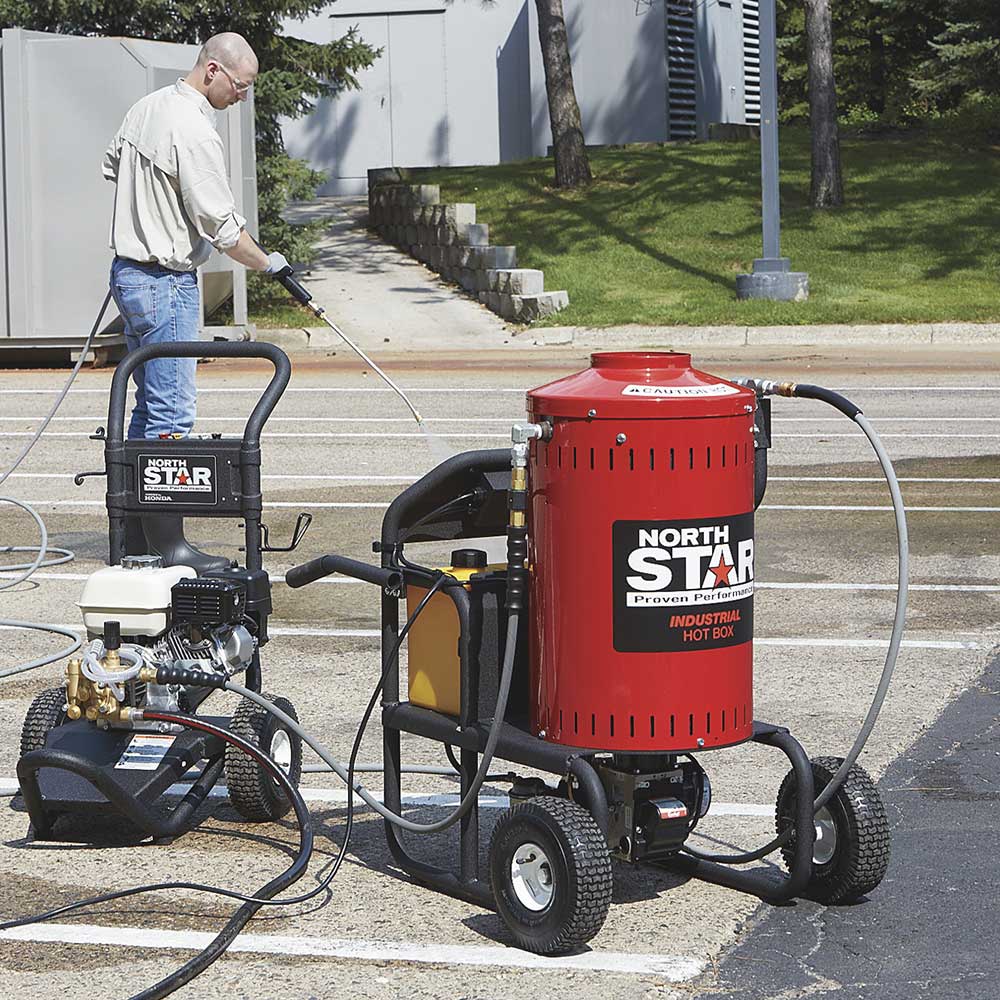 NorthStar Electric Hot Pressure Washer Add-on Unit | 4,000 PSI | 4 GPM | 115V