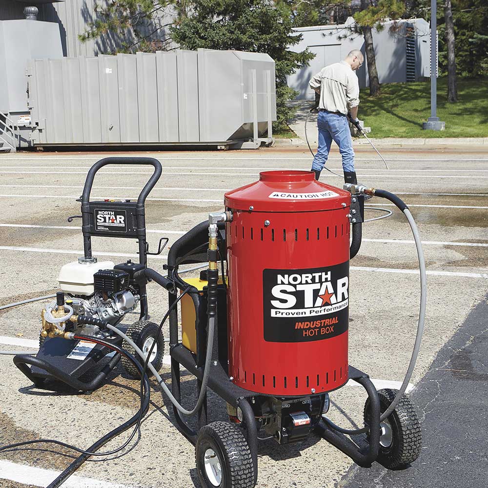 NorthStar Electric Hot Pressure Washer Add-on Unit | 4,000 PSI | 4 GPM | 115V