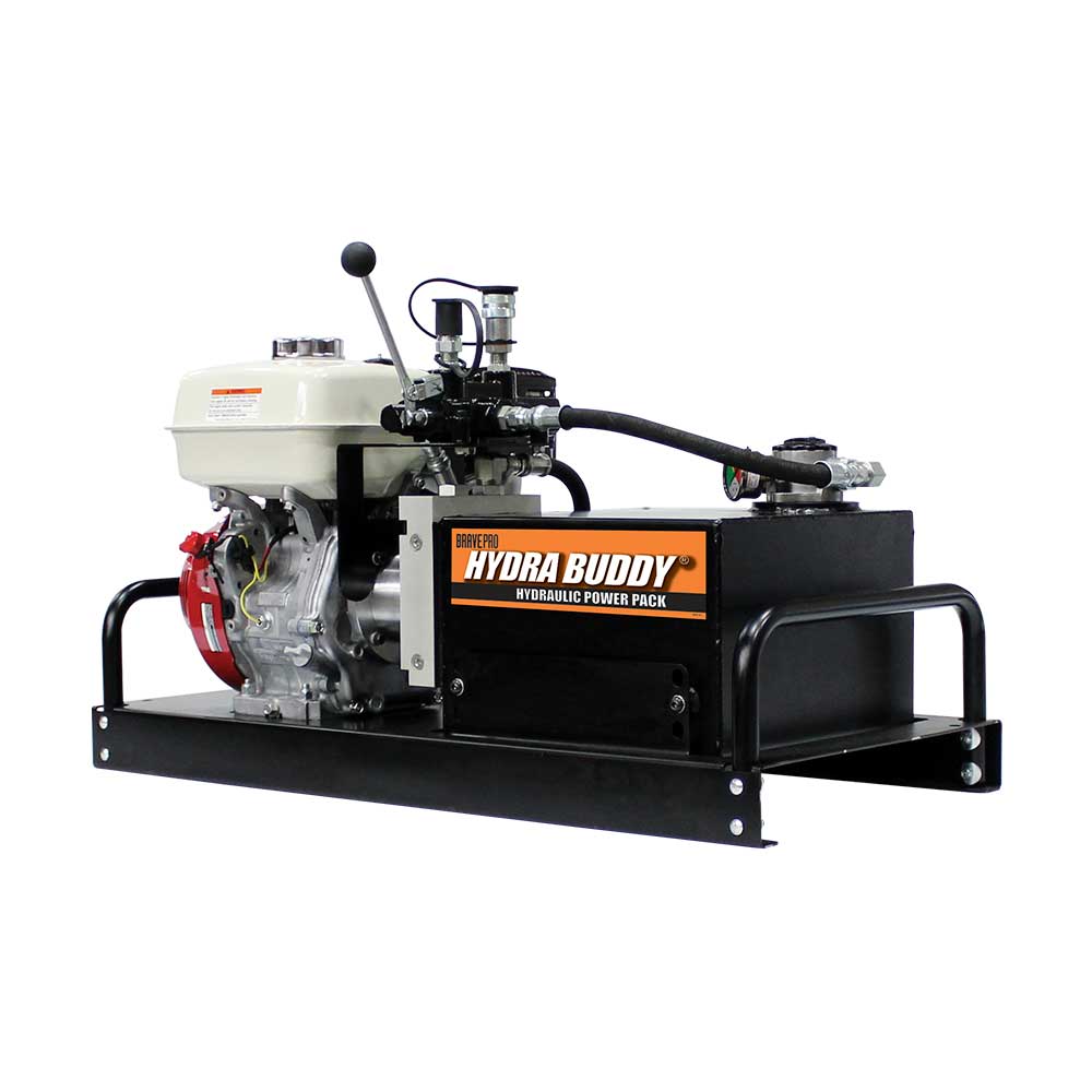 BravePro Hydraulic Power Pack | 2,000 PSI | 5.5 GPM | Electric Start | Honda GX270