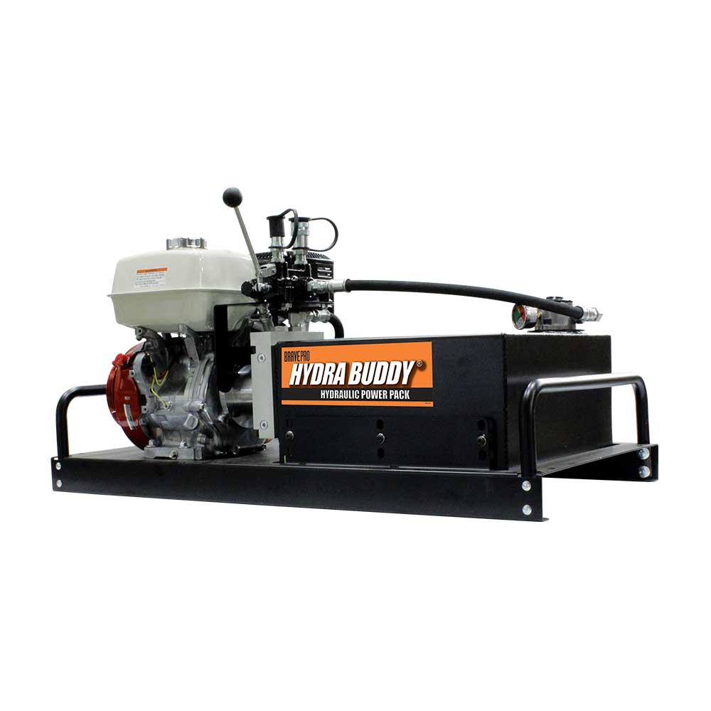 BravePro Hydraulic Power Pack | 2,000 PSI | 7 GPM | Electric Start | Honda GX390