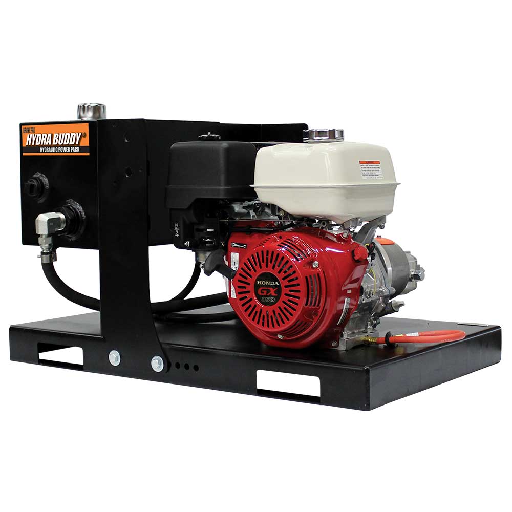 BravePro Hydraulic Power Pack | 3,000 PSI | 5 GPM | Electric Start | Honda GX390