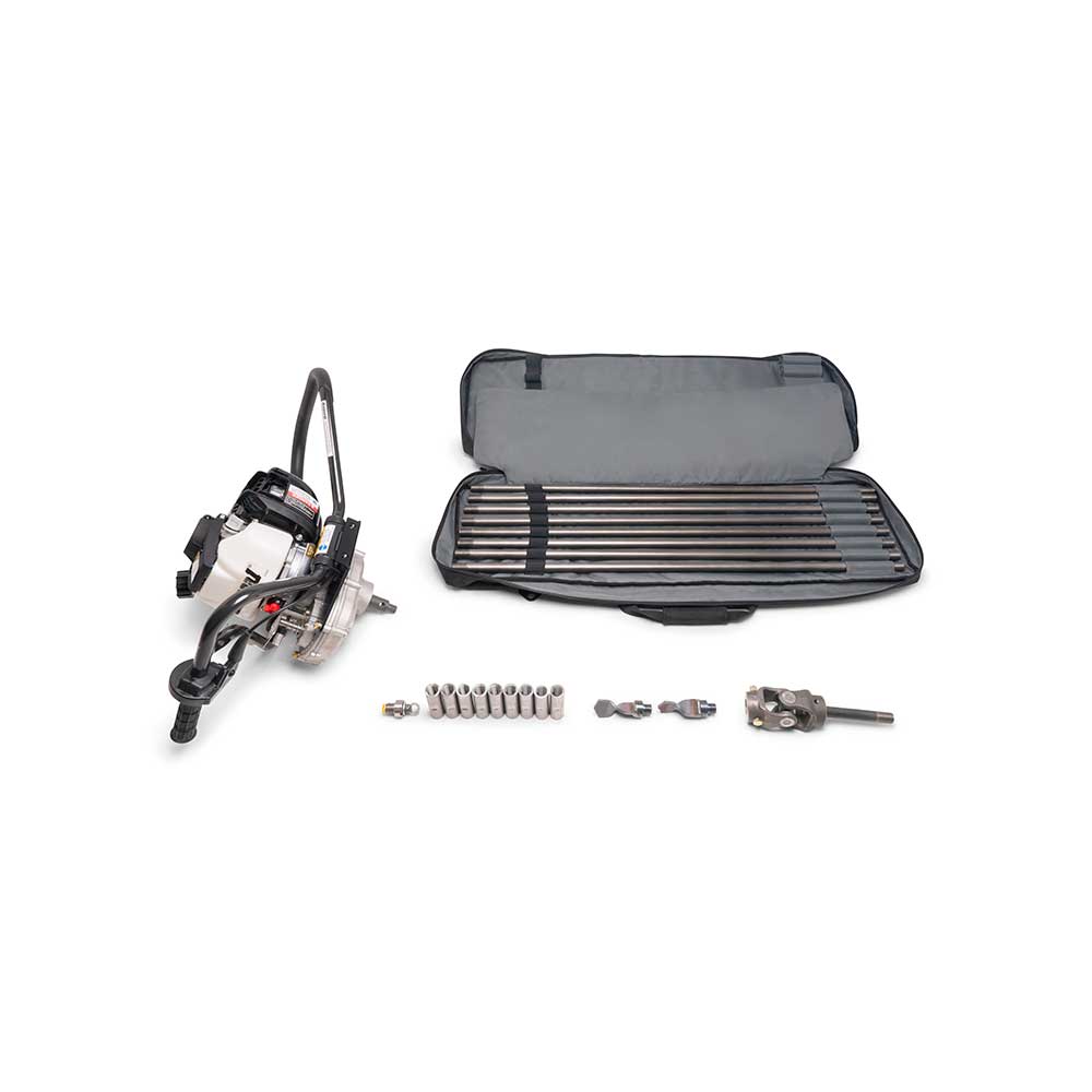 MiniTrencher SiBore Drill | MicroBore | Honda GX35 Engine