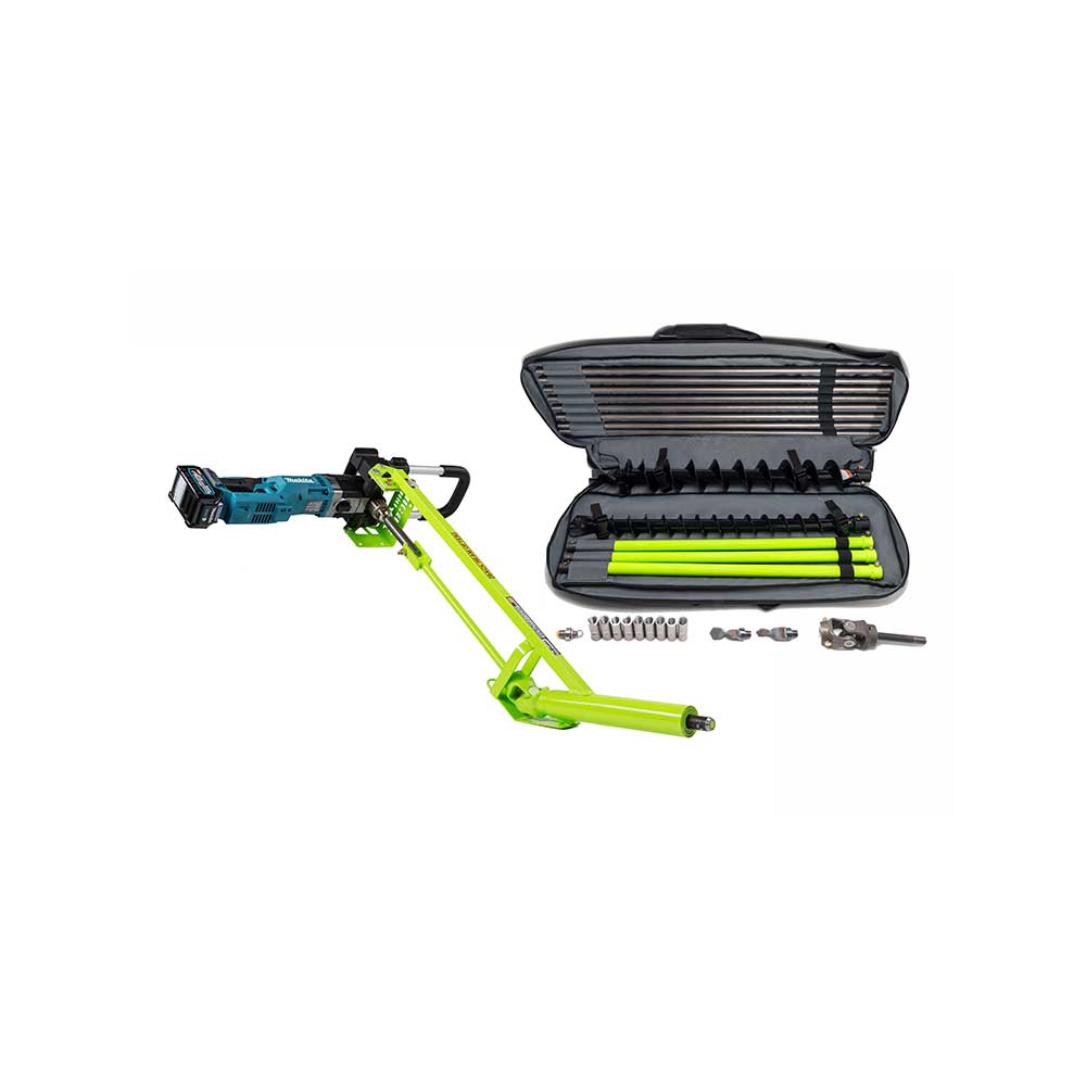 MiniTrencher SiBore Drill Full Package | MAKITA XGT Battery Powered