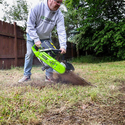 MiniTrencher GeoRipper Trencher | 2-Stroke Engine | 16-In. [400mm] Max. Depth