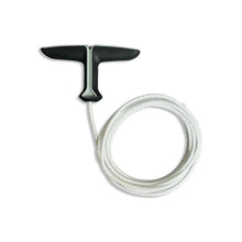 Large diamondgrip | 92-In. x 3.2mm diamondcord | Silver & Black