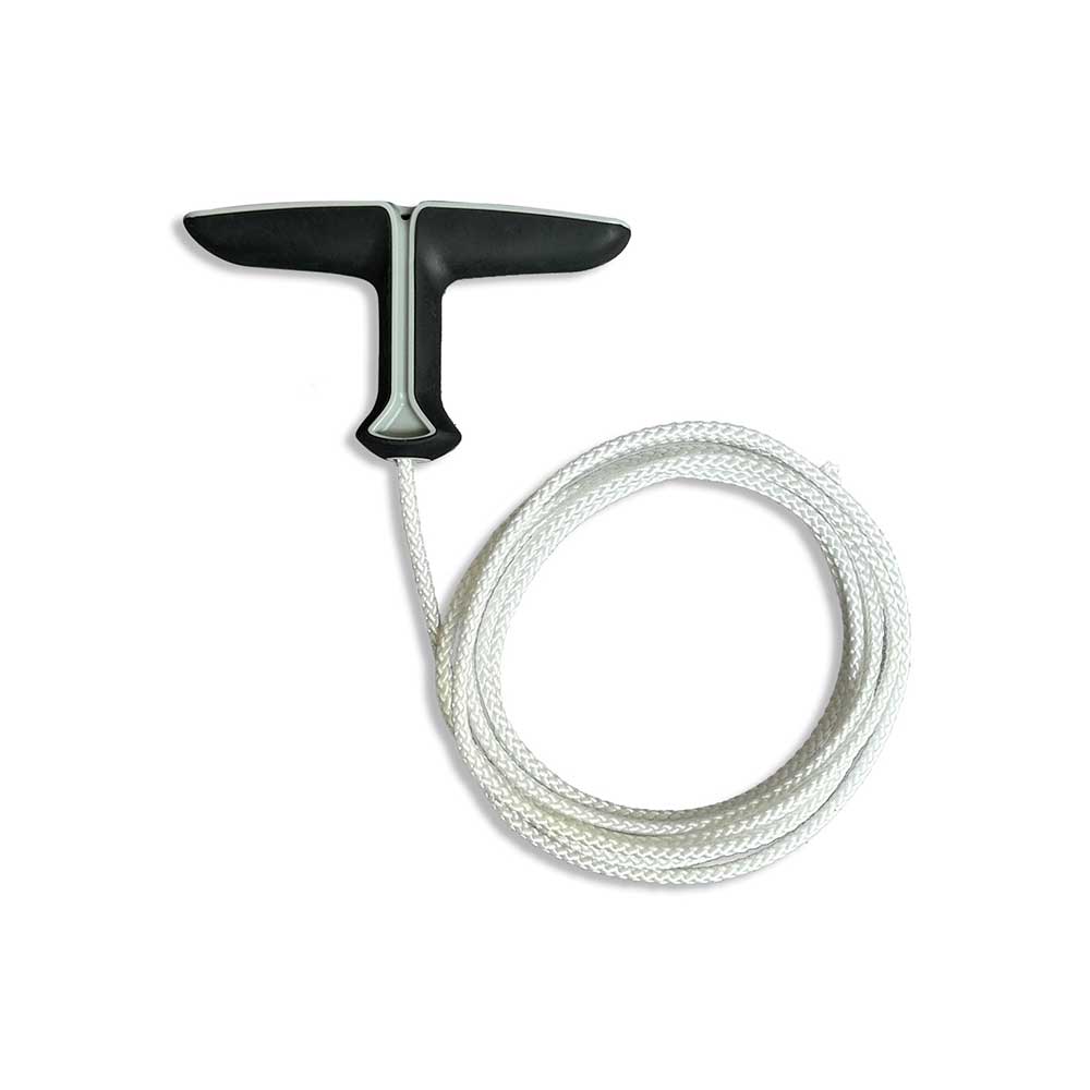 Large diamondgrip | 92-In. x 3.2mm diamondcord | Silver & Black