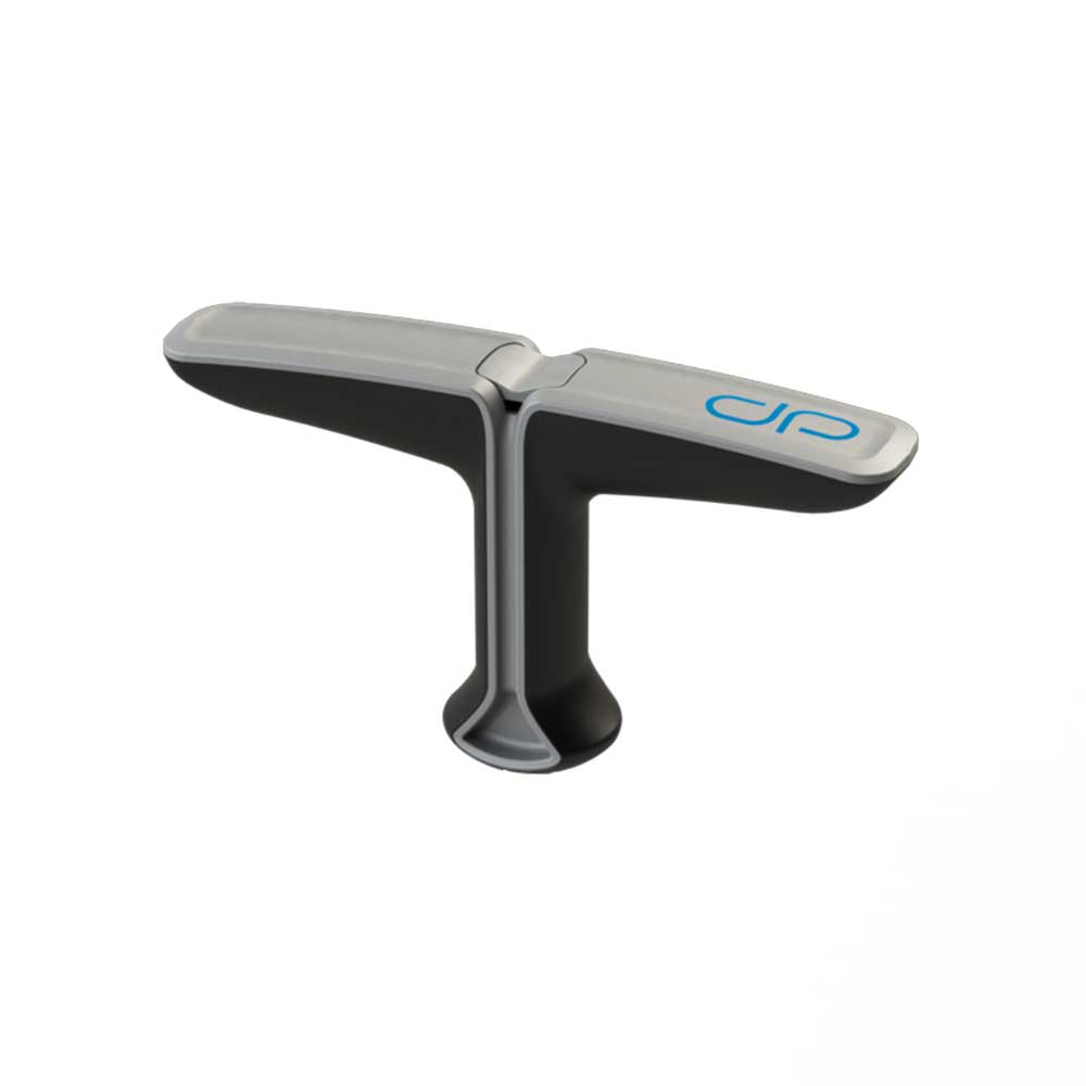 Large diamondgrip | Silver & Black
