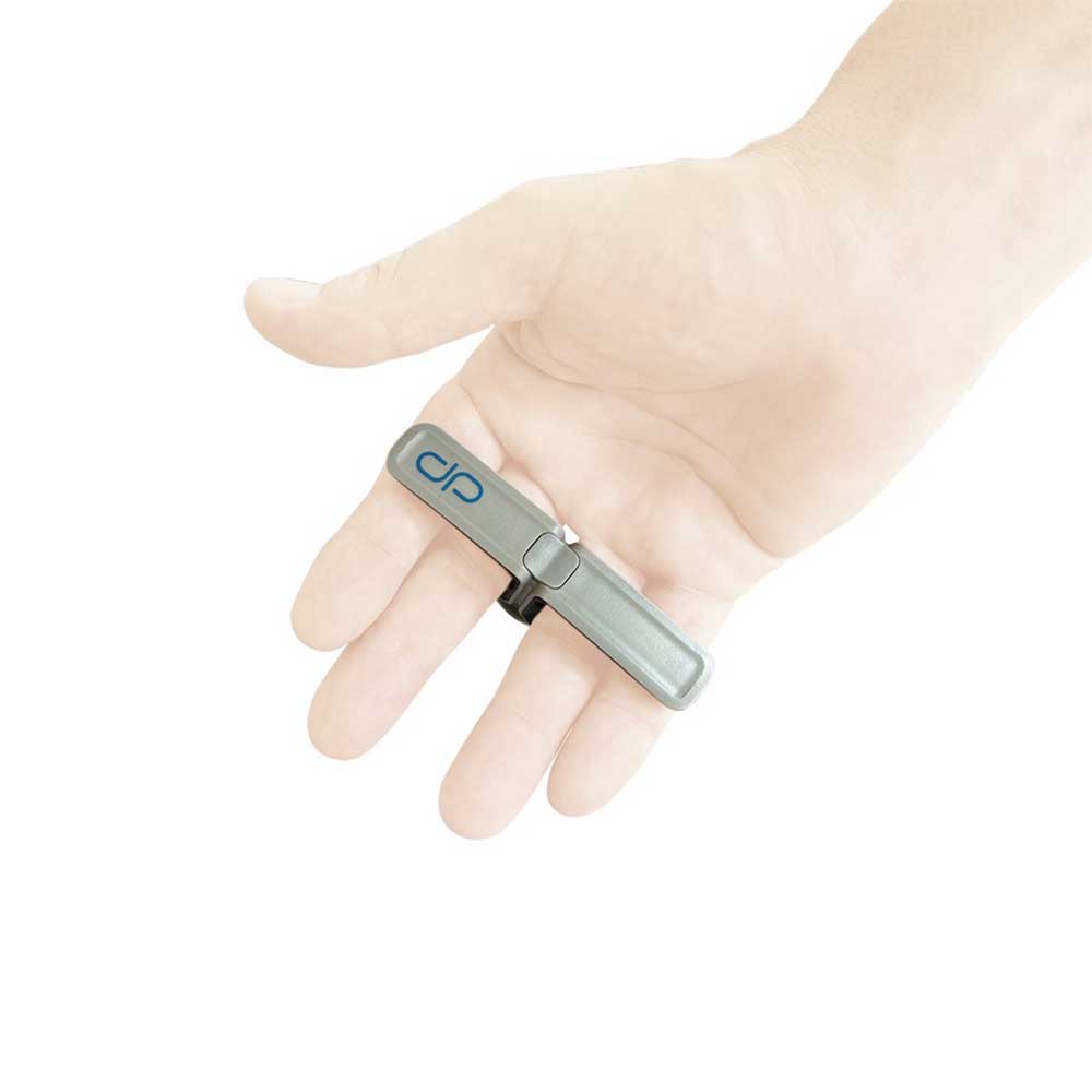 Large diamondgrip | Silver & Black