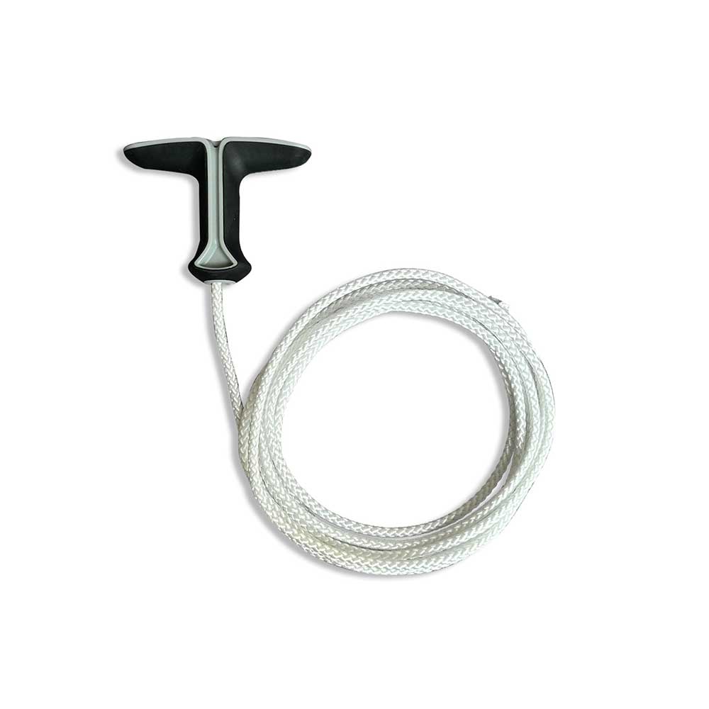 Small diamondgrip | 40-In. x 2.8mm diamondcord | Silver & Black
