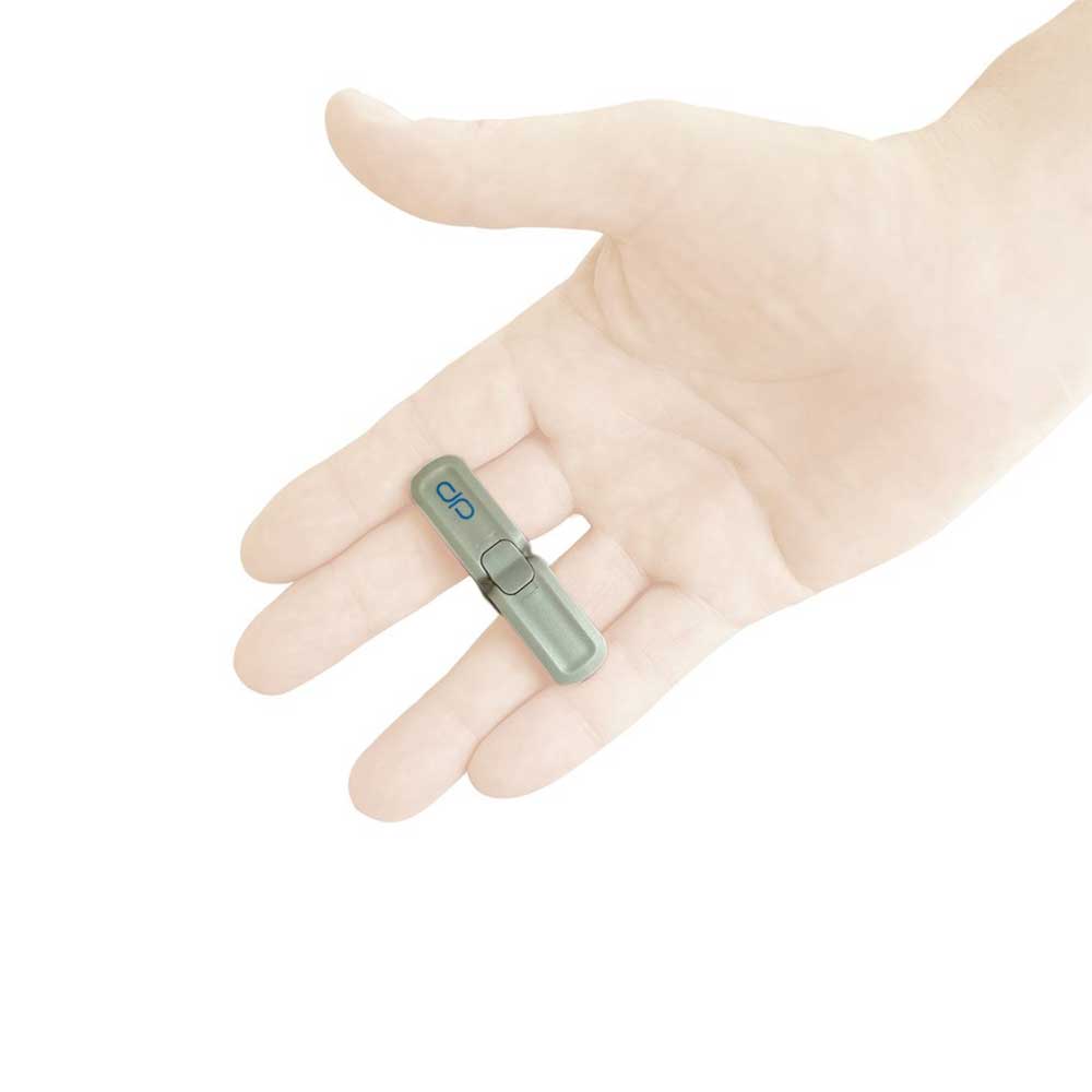 Small diamondgrip | Silver & Black